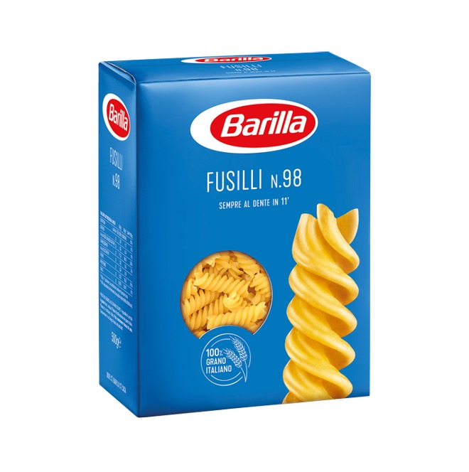 PASTA BARILLA FUSILLI 500GX15