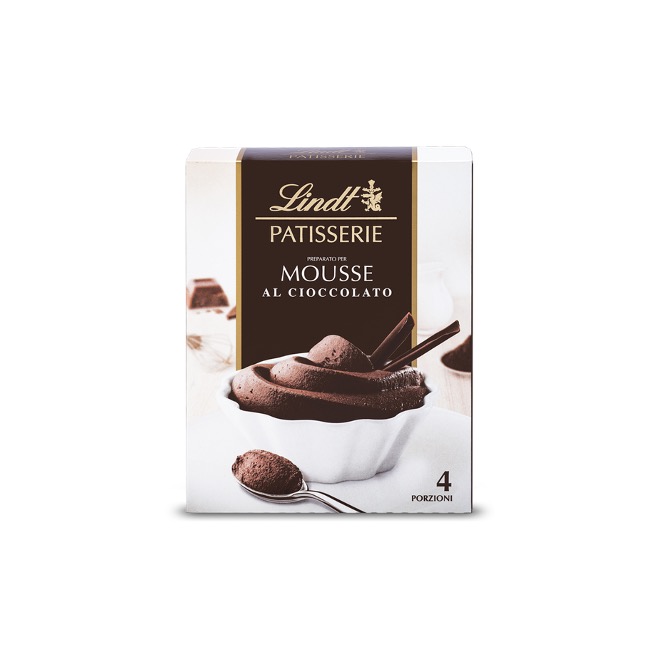 LINDT CHOCOLATE MOUSSE         110 G X 12