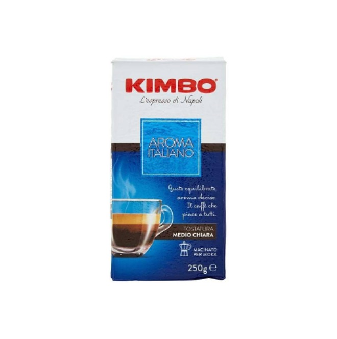 KIMBO AROMA ITALIANO COFFEE    POWDER PACKS 250 G X 2 X 10