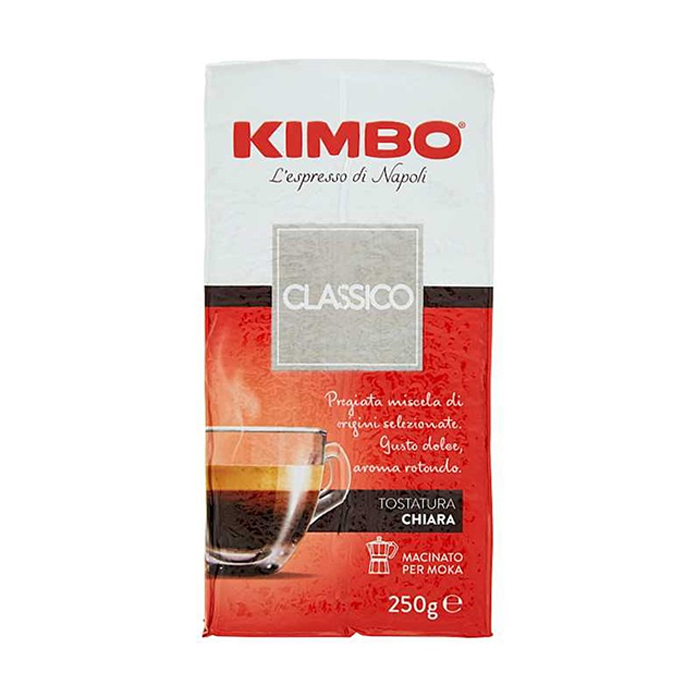 CAFFE KIMBO CLASSICO IN POLVER E 250G X 2 X 10