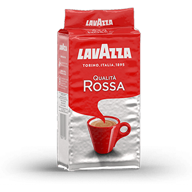 LAVAZZA QUALITA' ROSSA COFFEE  POWDER PACKS 250G X 2 X 10
