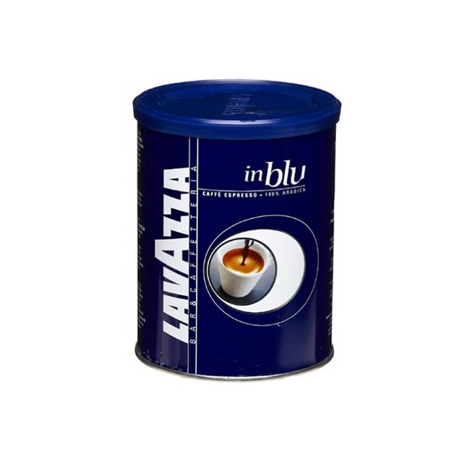 LAVAZZA IN BLU COFFEE POWDER   IN TIN 250G X 12