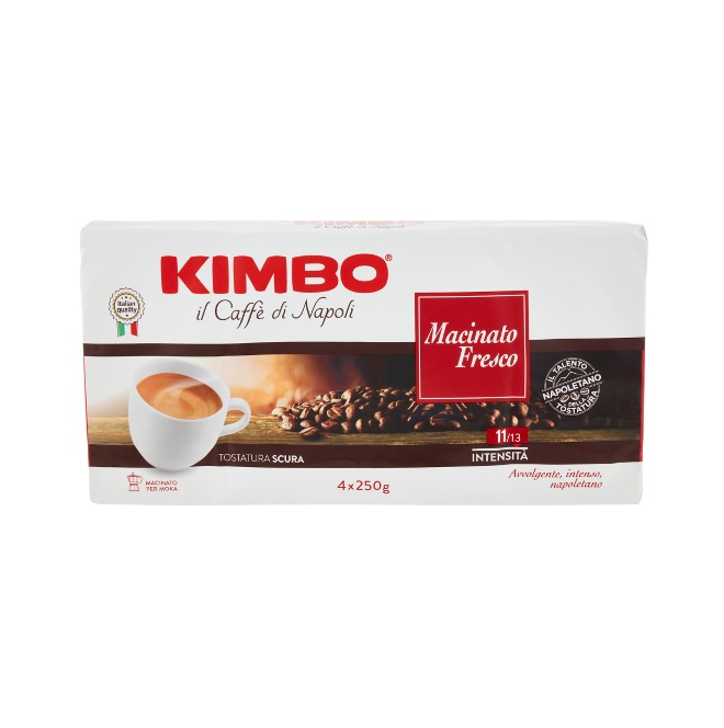 KIMBO NAPOLI COFFEE            POWDER PACKS 250 G X 4 X 5