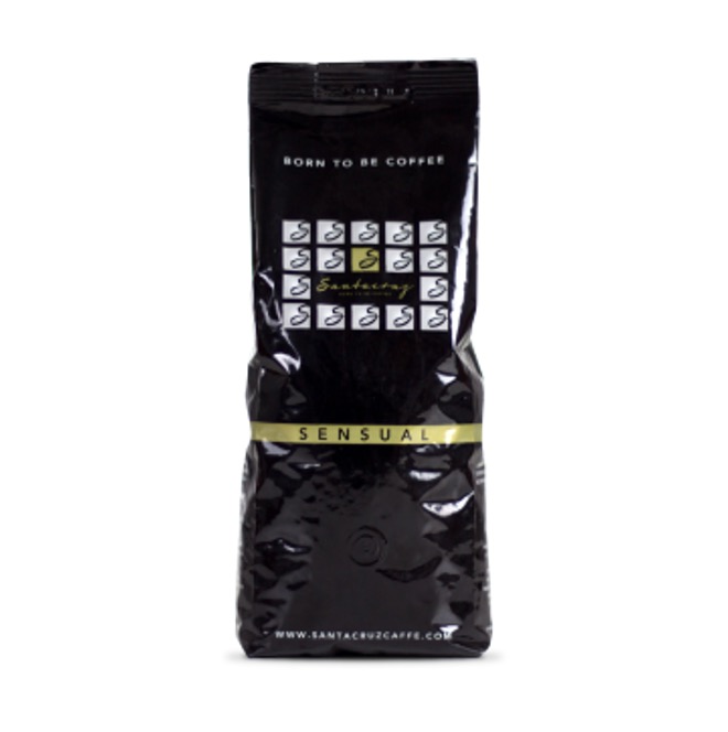 COFFEE SANTACRUZ SENSUAL       BEANS BAG 1000 G X 6