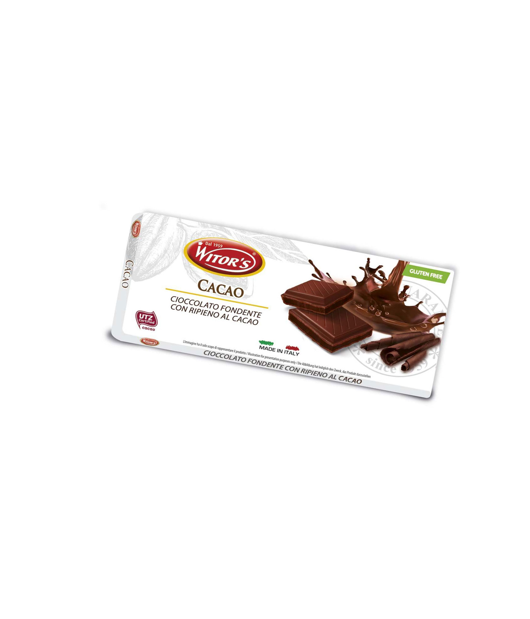 Witor’s chocolate Bar Filled With Cocoa Cream