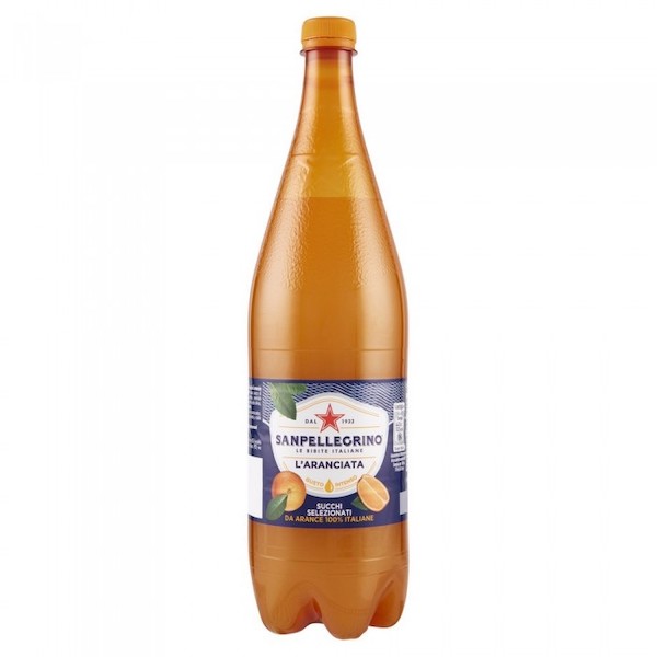 SAN PELLEGRINO ARANCIATA SOFT DRINK 125 CL IN PET BOTTL