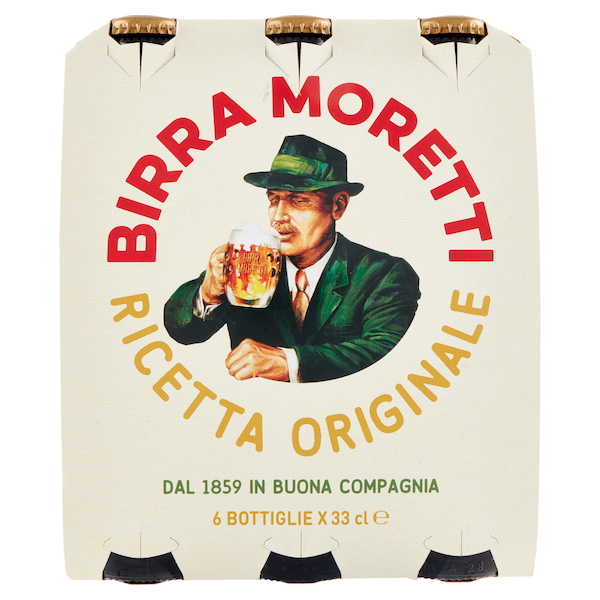 BIR MORETTI RICETT 33CL3X8 4.6% 10.6GP