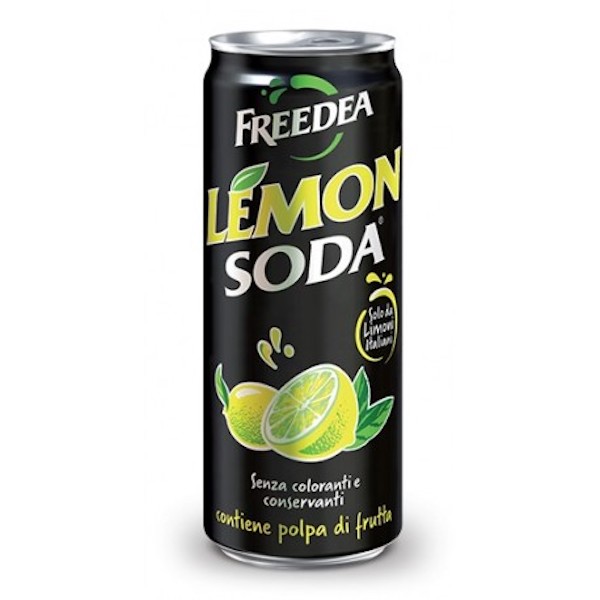 LEMONSODA SOFTDRINK SLEEK CAN CL.33 X 24