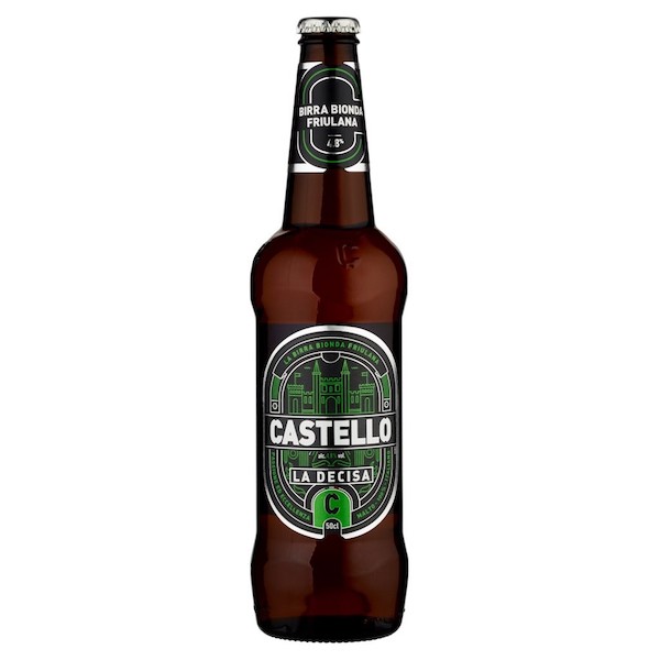 BIRRA CASTELLO LA DECISA 33CL X 24 BTLS 4.8%VOL 11.00GP