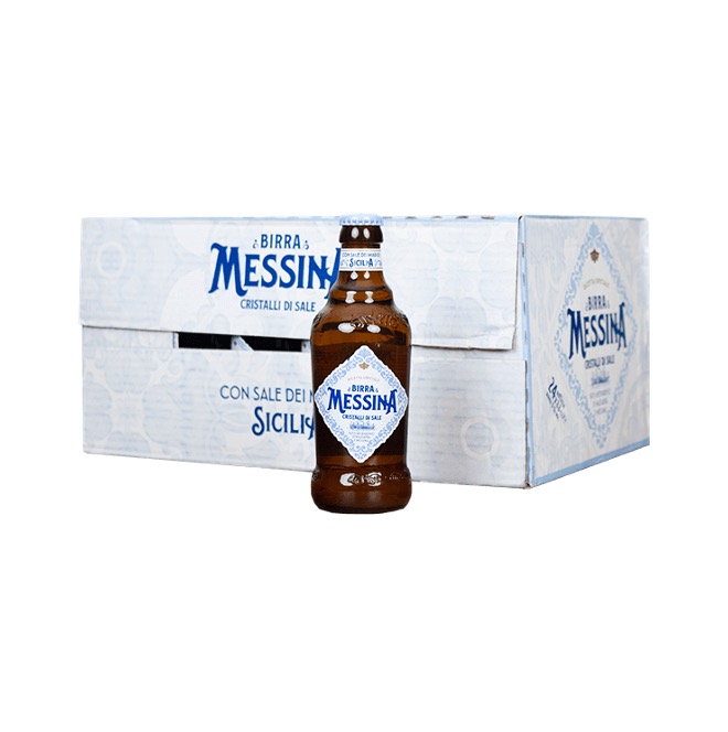 BEER MESSINA SALT CRYSTALS 33CL X 24BTLS 5%VOL 11.40GP