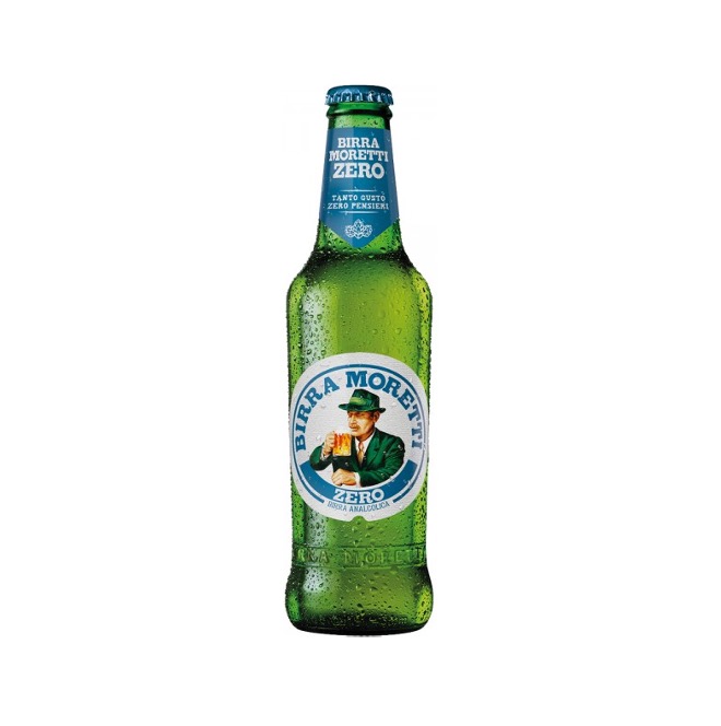 BIR MORETTI ZERO 0.05% 33CL X 24.