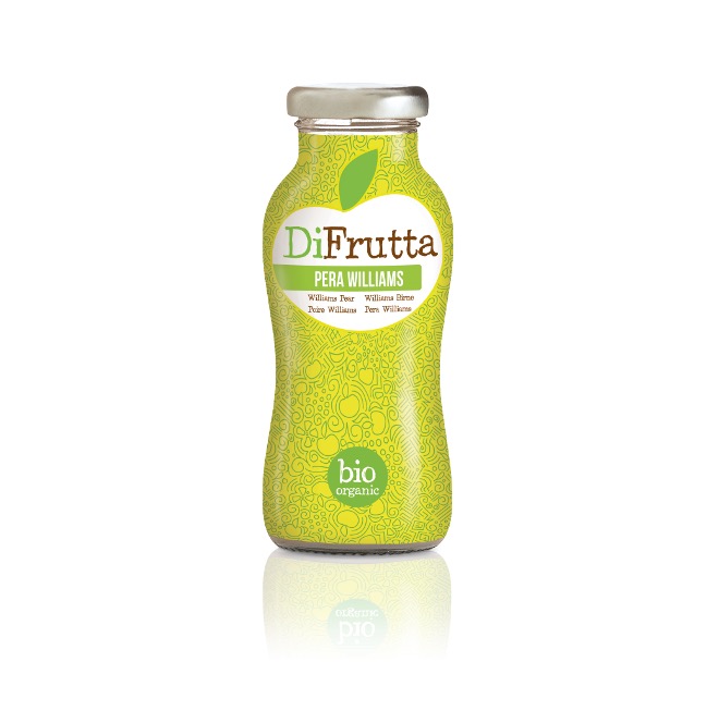 DIFRUTTA ORGANIC PEAR WILLIAMS JUICE 20CL X 24 GLASS BOTTLE