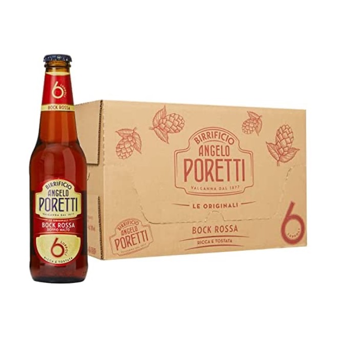 BEER PORETTI 6 HOPS 4,6%VOL 10.6GP 33 CLX24 BTLS