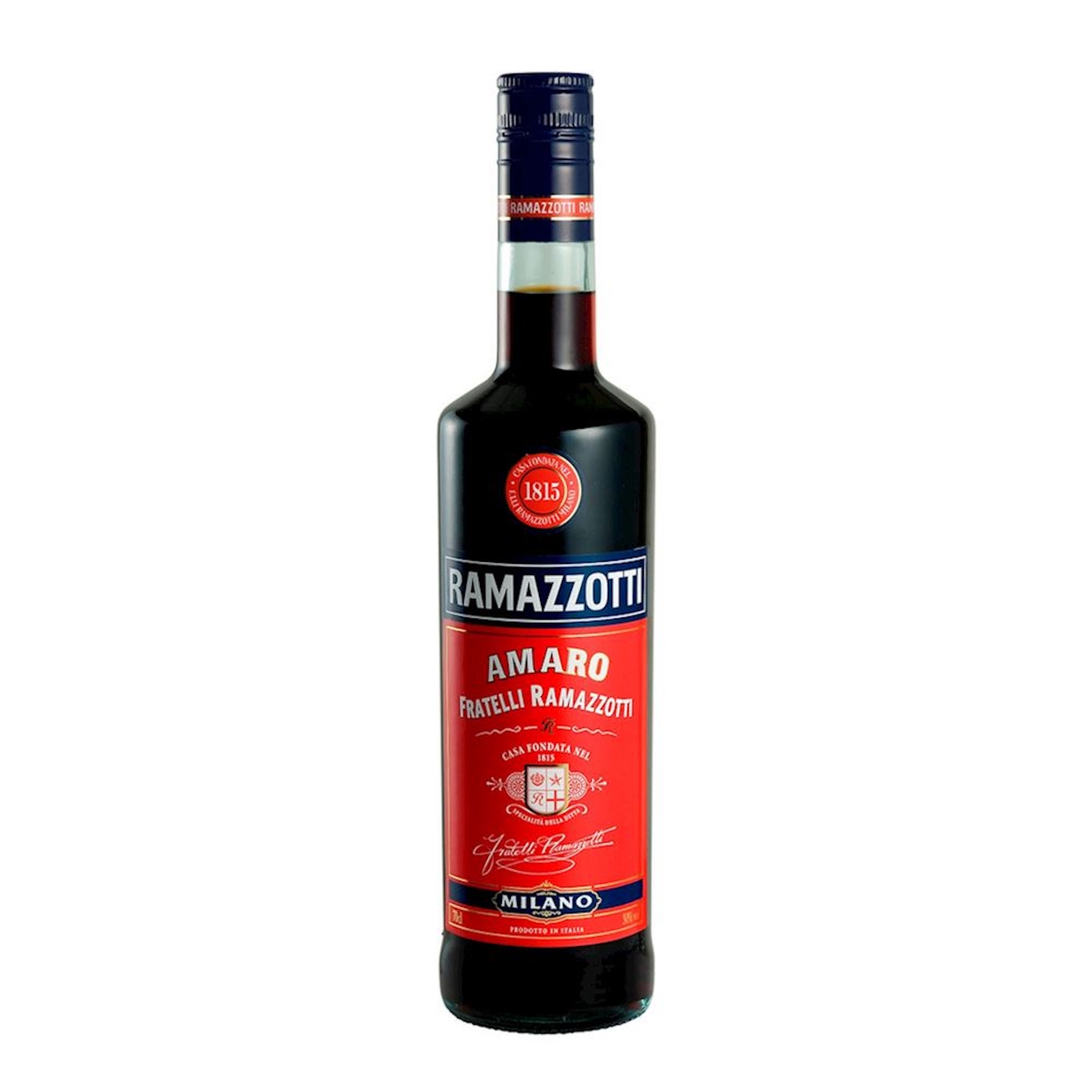 BITTER LIQUOR RAMAZZOTTI 30% VOL 70CL X 6 GLASS BTLS