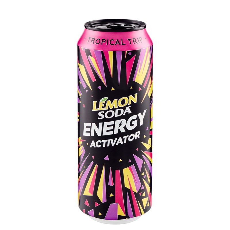 LEMONSODA ENERGY ACTIVAT TROPIC 330MLX24