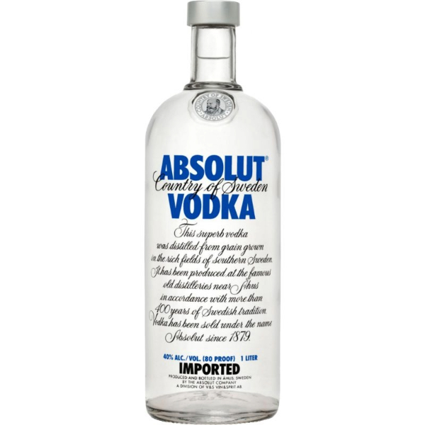 VOD ABSOLUT 40% 1L X 6