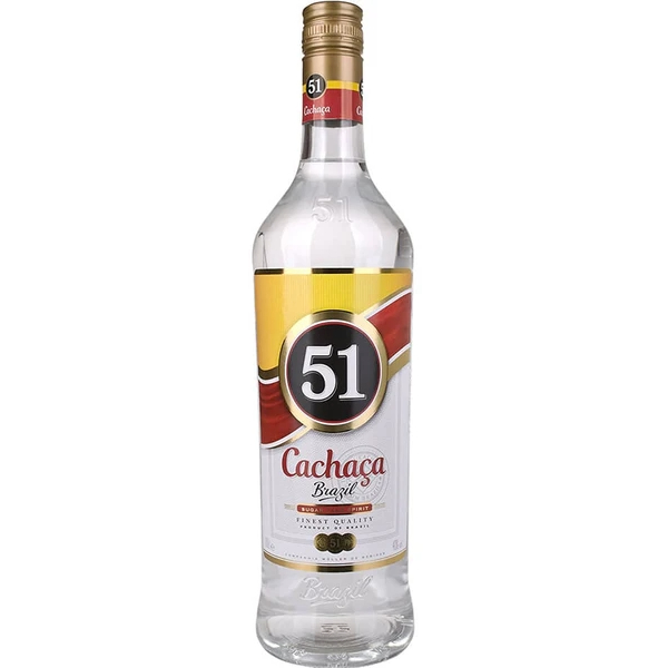 CACHACA 51 PIRASSUNUNGA – 1 LITRO X 6