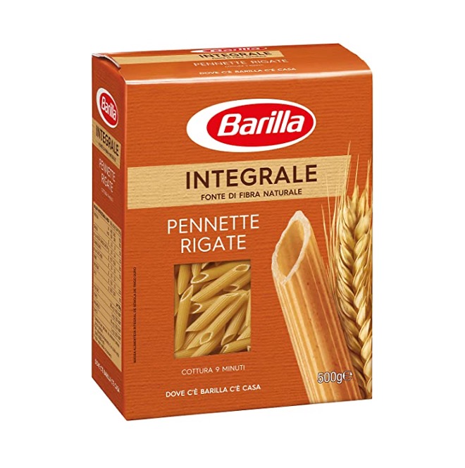 PASTA BARILLA PENNETTE RIG INTEG 500GX18