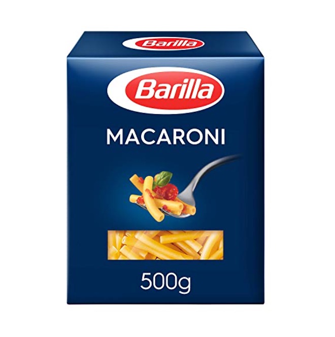 PASTA BARILLA MACARONI 500G X 15