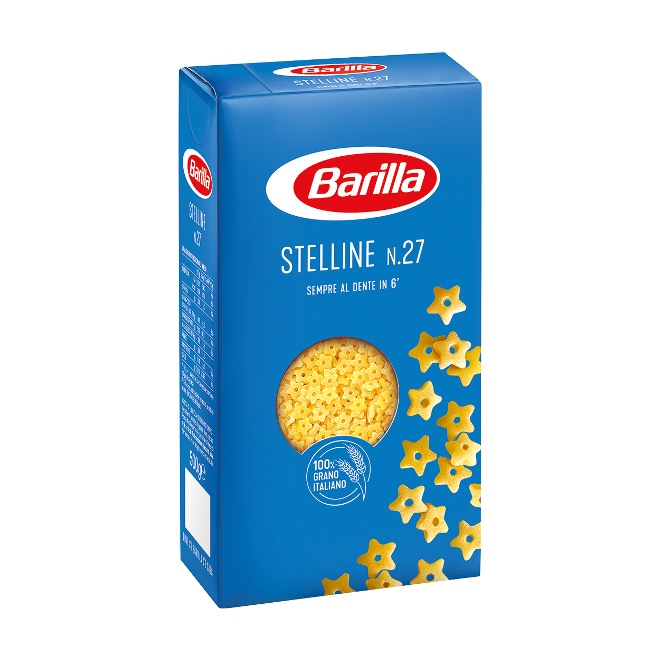 PASTA BARILLA STELLINE 500GX24