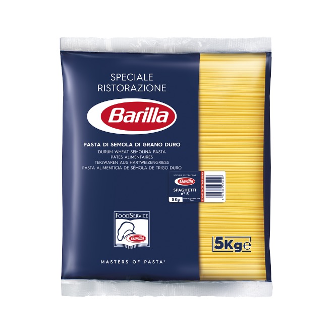 PASTA BARILLA SPAGHETTI 5KGX3