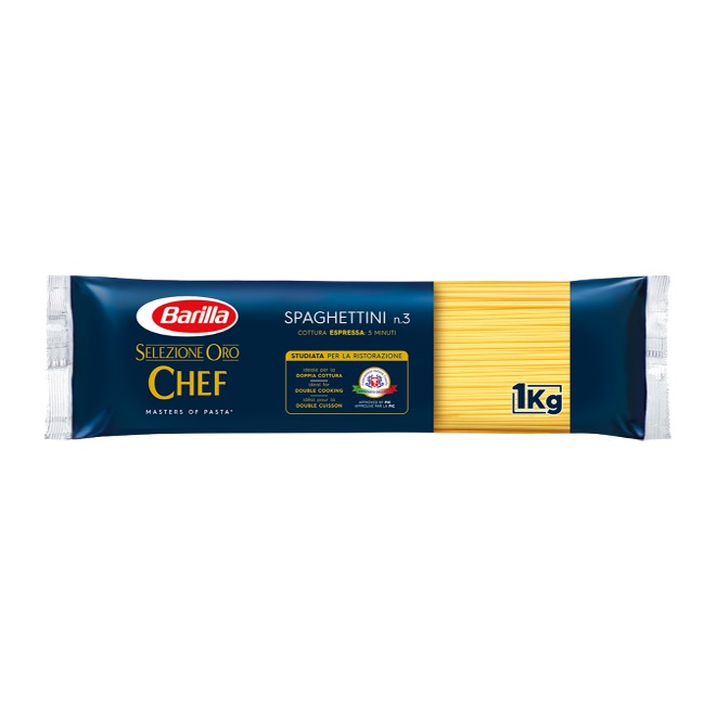 PASTA BARILLA SPAGHETTINI  ORO CH 1KGX12