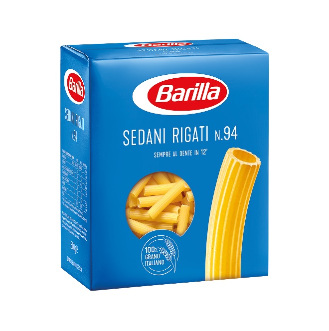 PASTA BARILLA SEDANI RIGATI 500GX30