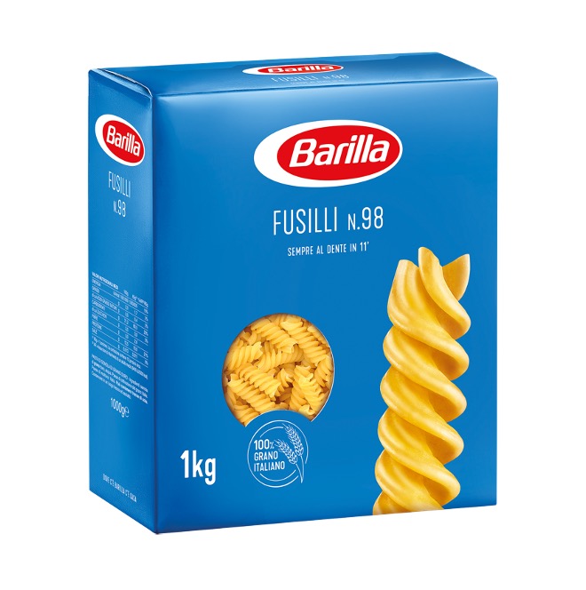 PASTA BARILLA FUSILLI 1KGX15