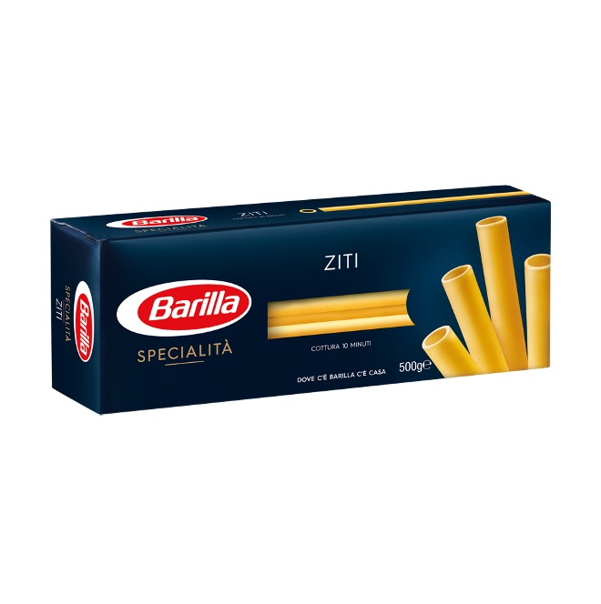 PASTA BARILLA ZITI NAPOLETANI 500GX24