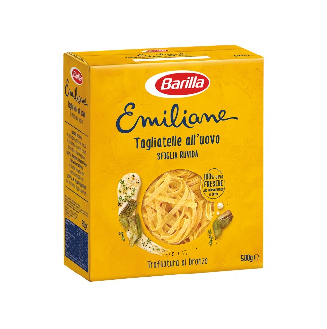 PASTA BARILLA TAGLIATELLE UOVO 500GX12