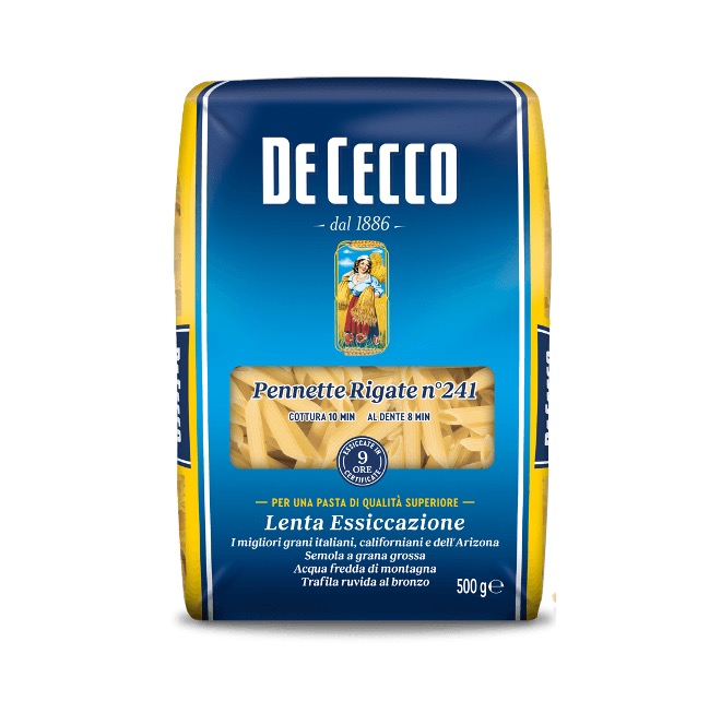 PASTA DE CECCO PENNETTE/MEZ 241 500GX24