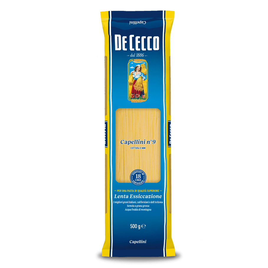 PASTA DE CECCO CAPELLINI N.9 500G X 24