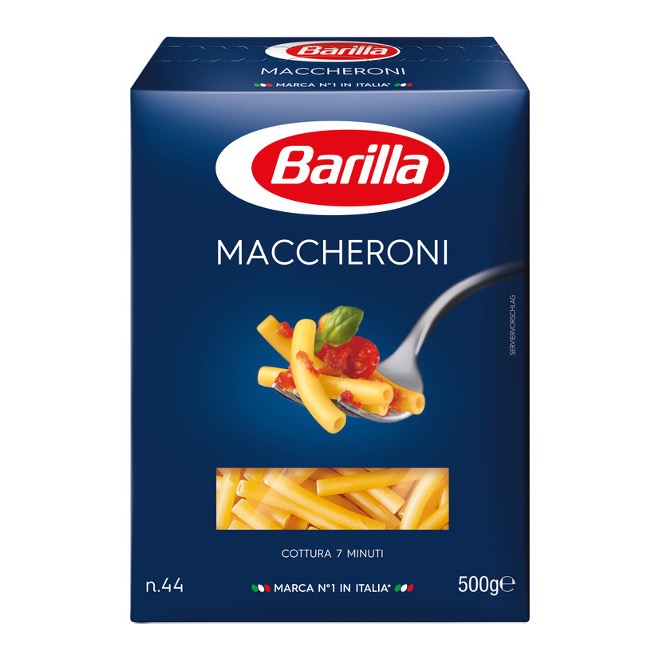 PASTA BARILLA MACCHERONI 500GX16