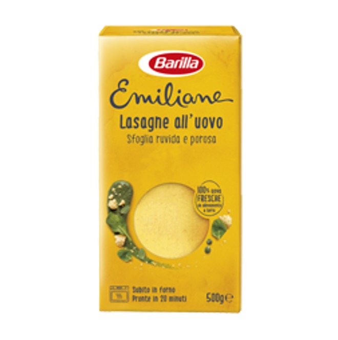 PASTA BARILLA LASAGNE ALL’UOVO 500GX15