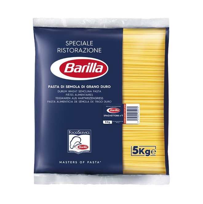 PASTA BARILLA SPAGHETTONI 5KGX3