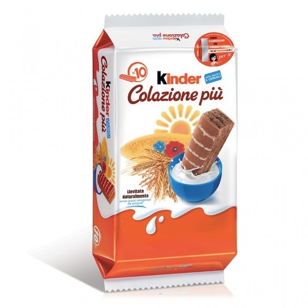 KINDER COLAZIONE PIU’ T10X12CT