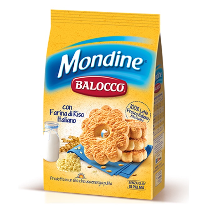 BISCOTTI BALOCCO MONDINE 350 G X 12