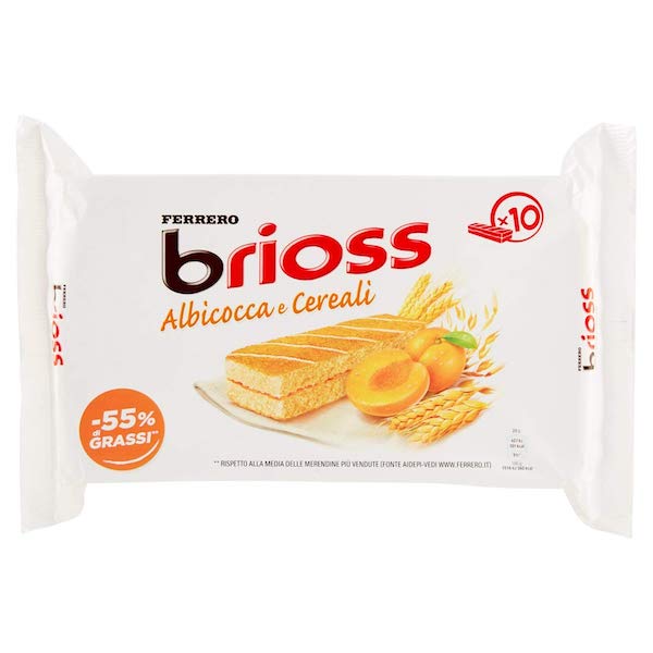 FERRERO BRIOSS ALBICOCCA 28 G T10 X 12