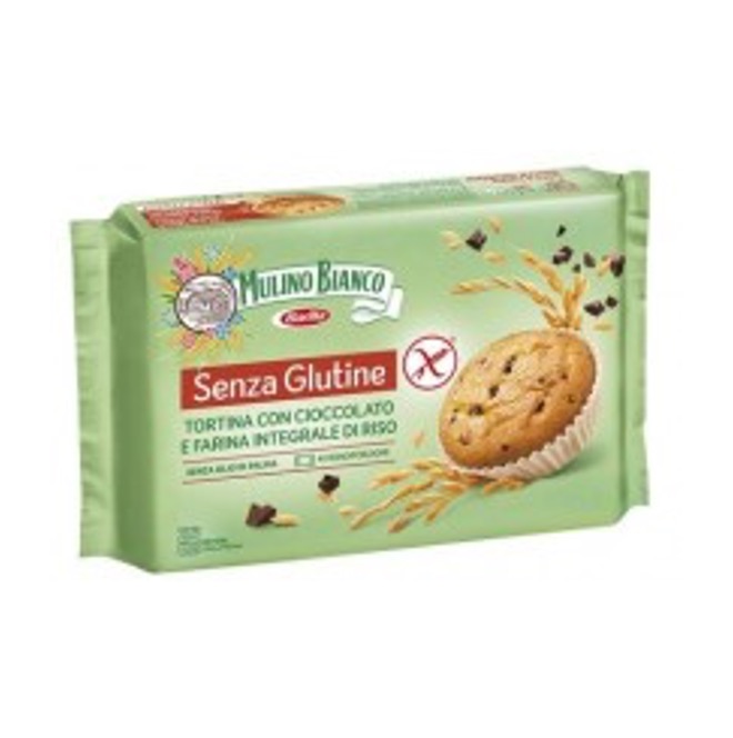 SMALLCAKE CHOCOCHIP/RICE FLOUR GLUTENFREE MULINO BIANC 140GX6