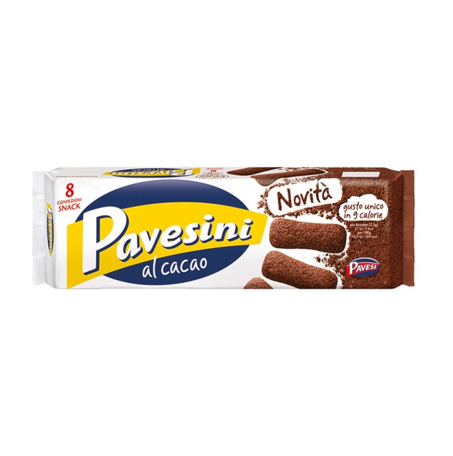 BISCUITS PAVESINI COCOA PAVESI 200 G X 12