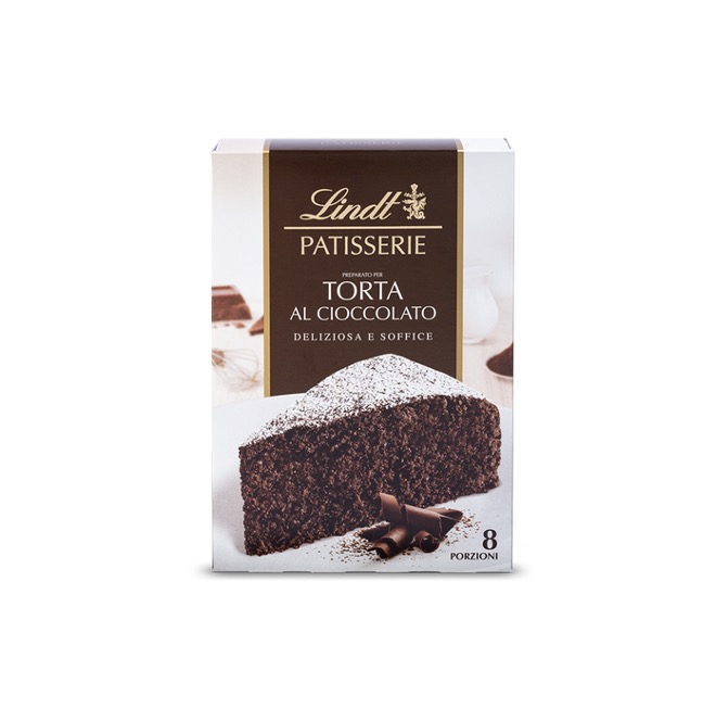 LINDT PREPAR. TORTA CIOCC 400 G X 12