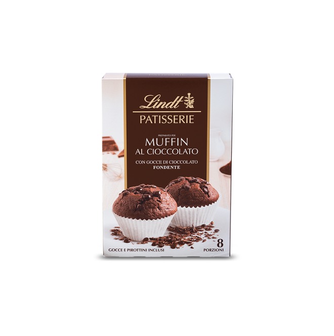 LINDT PREPARATION FOR CHOCOLAT MUFFIN 210 G X 12