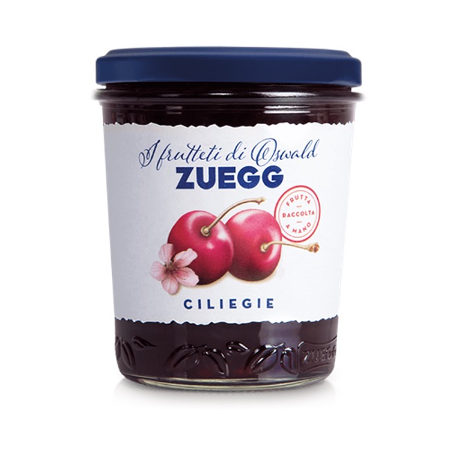 ZUEGG CHERRIES JAM 320 G X 12