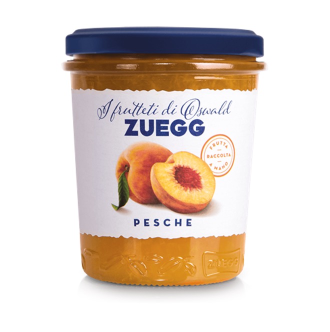 ZUEGG PEACH JAM 320 G X 12