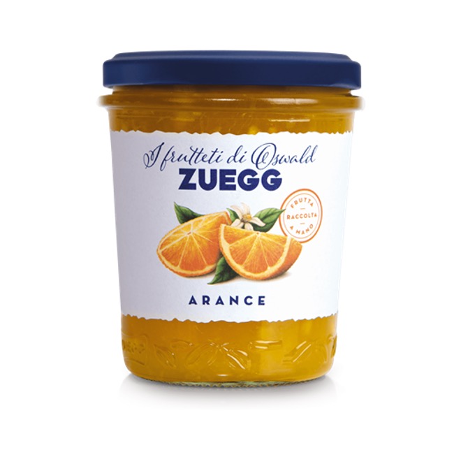 ZUEGG MARMELLATA ARANCIA 330 G X 12