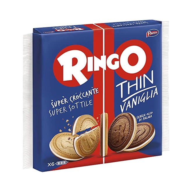 BISCOTTI RINGO THIN VANIGL PAVESI 234GX9