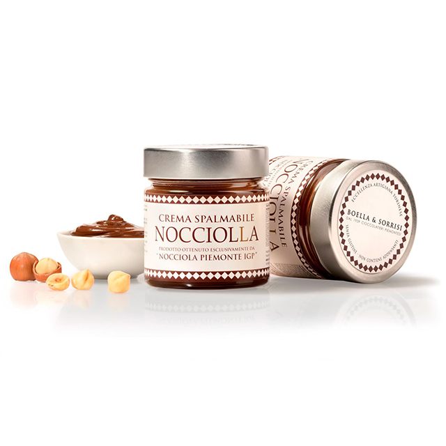 B&S NOCCIOLLA CLASSICGIANDUIA CREAM 250GX6 IN GLASS JAR