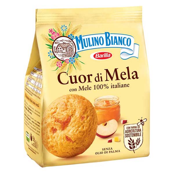 BISCUITS CUOR DI MELA MULINO BIANCO 300 G X 12