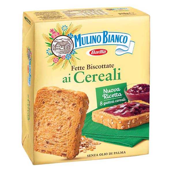 RUSKS CEREALS MULINO BIANCO 315G X 16