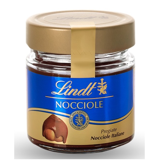 LINDT CHOCOLATE SPREAD HAZELNU TS 25% 200 G X 12